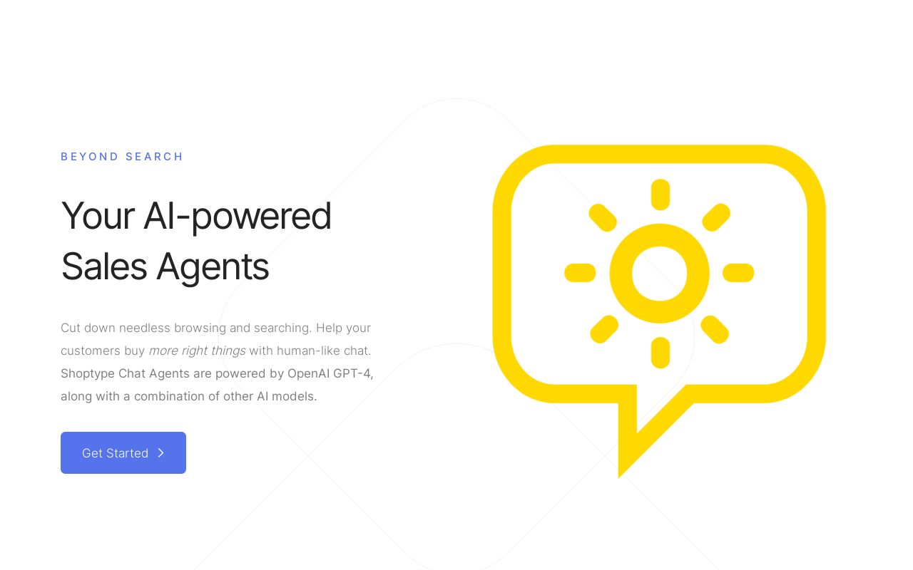 Ai powered sales agents